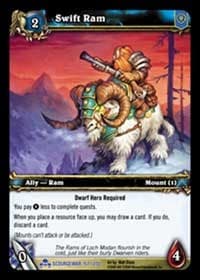 Swift Ram - Scourgewar - WoW card