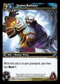 Zealot Kalinov - Scourgewar - WoW card