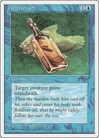 Fishliver Oil - Chronicles - Magic: The Gathering card