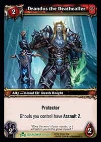 Drandus the Deathcaller - Scourgewar - WoW card