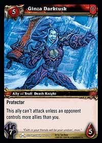 Ginza Darktusk - Scourgewar - WoW card
