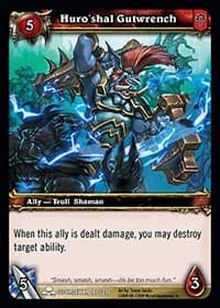 Huro'shal Gutwrench - Scourgewar - WoW card