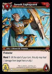 Jaroth Lightguard - Scourgewar - WoW card