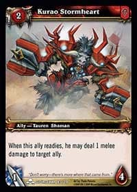 Kurao Stormheart - Scourgewar - WoW card