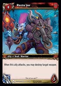 Raztu'jor - Scourgewar - WoW card