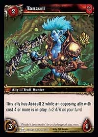 Tanzuri - Scourgewar - WoW card