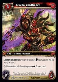 Teresa Voidheart - Scourgewar - WoW card