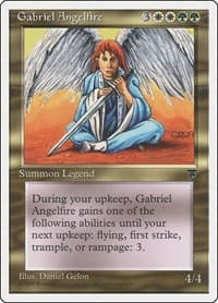 Gabriel Angelfire - Chronicles - Magic: The Gathering card