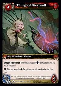 Thurgood Steelwall - Scourgewar - WoW card