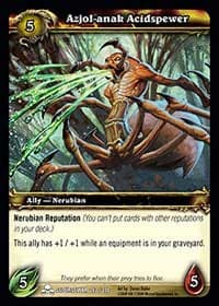 Azjol-anak Acidspewer - Scourgewar - WoW card