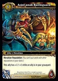 Azjol-anak Battleguard - Scourgewar - WoW card