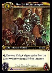 Mor'zul Bloodbringer - Scourgewar - WoW card