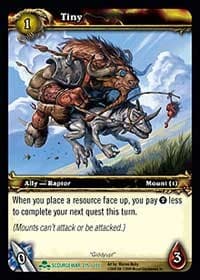 Tiny - Scourgewar - WoW card