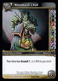 Bloodbane's Fall - Scourgewar - WoW card