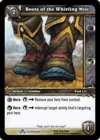 Boots of the Whirling Mist - Scourgewar - WoW card