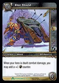 Riot Shield - Scourgewar - WoW card