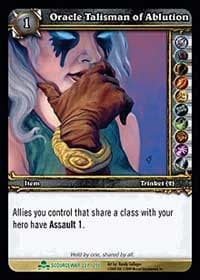 Oracle Talisman of Ablution - Scourgewar - WoW card