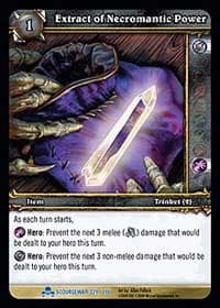 Extract of Necromantic Power - Scourgewar - WoW card