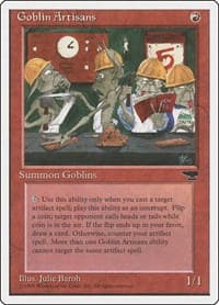 Goblin Artisans - Chronicles - Magic: The Gathering card