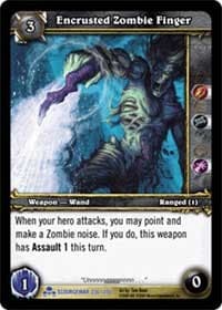 Encrusted Zombie Finger - Scourgewar - WoW card