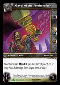 Gavel of the Fleshcrafter - Scourgewar - WoW card