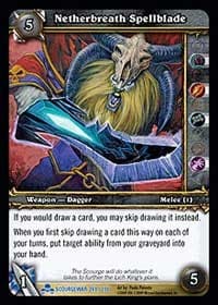 Netherbreath Spellblade - Scourgewar - WoW card