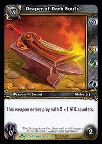 Reaper of Dark Souls - Scourgewar - WoW card