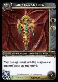 Saliva Corroded Pike - Scourgewar - WoW card