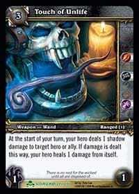 Touch of Unlife - Scourgewar - WoW card