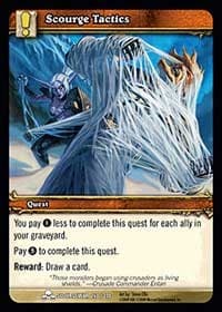 Scourge Tactics - Scourgewar - WoW card