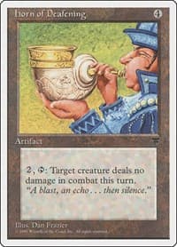Horn of Deafening - Chronicles - Magic: The Gathering card