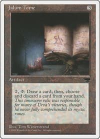 Jalum Tome - Chronicles - Magic: The Gathering card