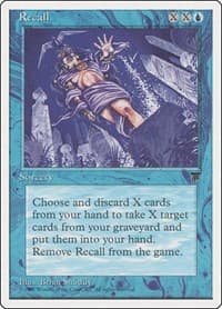Recall - Chronicles - Magic: The Gathering card