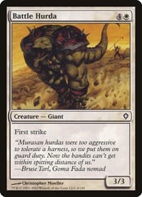 Battle Hurda - Worldwake - Magic: The Gathering card