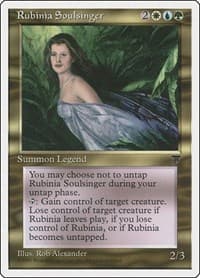 Rubinia Soulsinger - Chronicles - Magic: The Gathering card