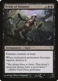Brink of Disaster - Worldwake - Magic: The Gathering card