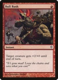 Bull Rush - Worldwake - Magic: The Gathering card