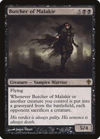 Butcher of Malakir - Worldwake - Magic: The Gathering card