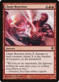 Chain Reaction - Worldwake - Magic: The Gathering card