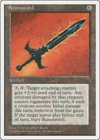 Runesword - Chronicles - Magic: The Gathering card