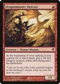 Dragonmaster Outcast - Worldwake - Magic: The Gathering card