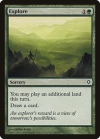 Explore - Worldwake - Magic: The Gathering card