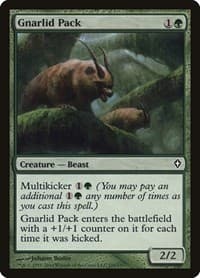 Gnarlid Pack - Worldwake - Magic: The Gathering card