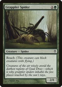 Grappler Spider - Worldwake - Magic: The Gathering card