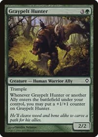 Graypelt Hunter - Worldwake - Magic: The Gathering card