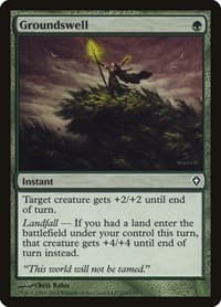 Groundswell - Worldwake - Magic: The Gathering card