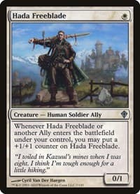 Hada Freeblade - Worldwake - Magic: The Gathering card