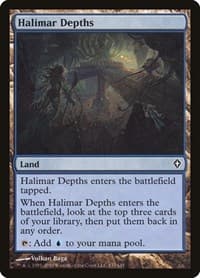 Halimar Depths - Worldwake - Magic: The Gathering card