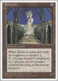 Sentinel - Chronicles - Magic: The Gathering card
