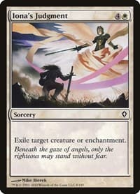 Iona's Judgment - Worldwake - Magic: The Gathering card